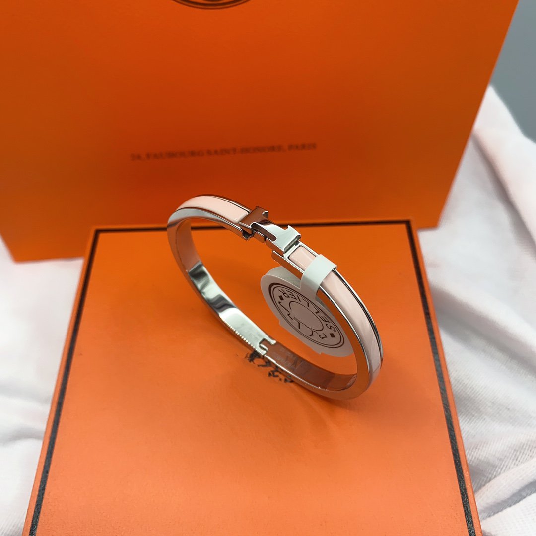[Spark]CLASSIC HM CLIC  PINK 8MM ENAMEL BRACELET