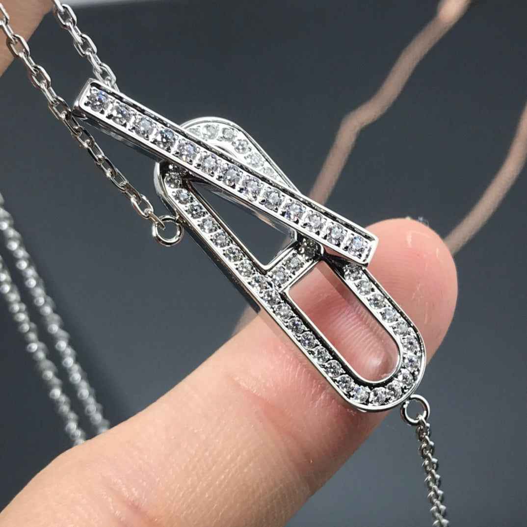 [Spark]HM NECKLACE PLATINUM Spark GOLD DIAMOND