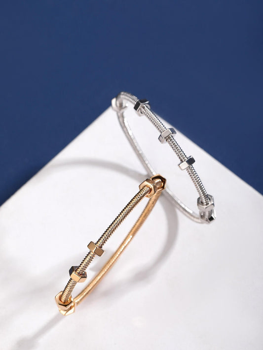 [Spark jewelrys]CT THREADED BRACELET
