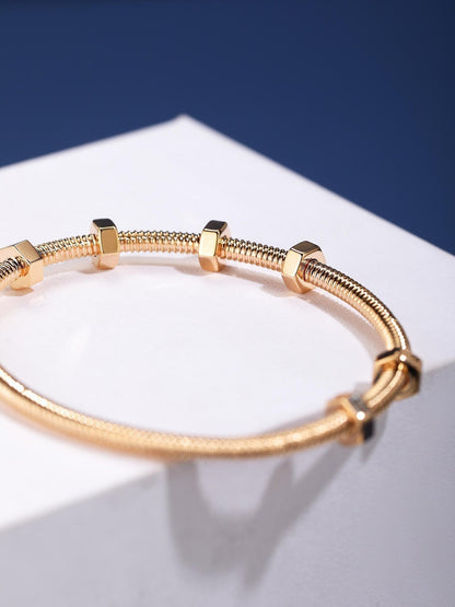 [Spark jewelrys]CT THREADED BRACELET