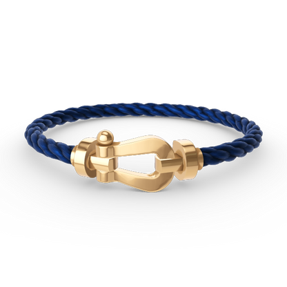 [Spark]FORCE LARGE HORSESHOE NO DIAMOND BRACELET GOLD