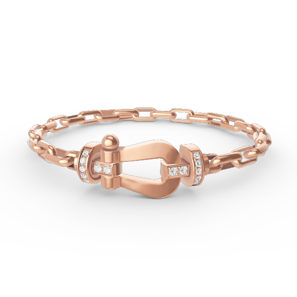[Spark]FORCE LARGE HORSESHOE CLASP  METAL BRACELET