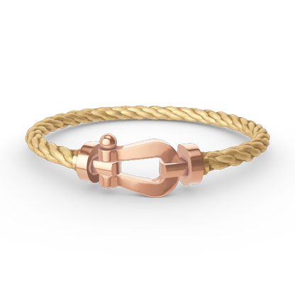 [Spark]FORCE LARGE HORSESHOE NO DIAMOND BRACELET Spark GOLD