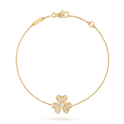 [Spark]FRIVOLE GOLD FLOWER DIAMOND BRACELET