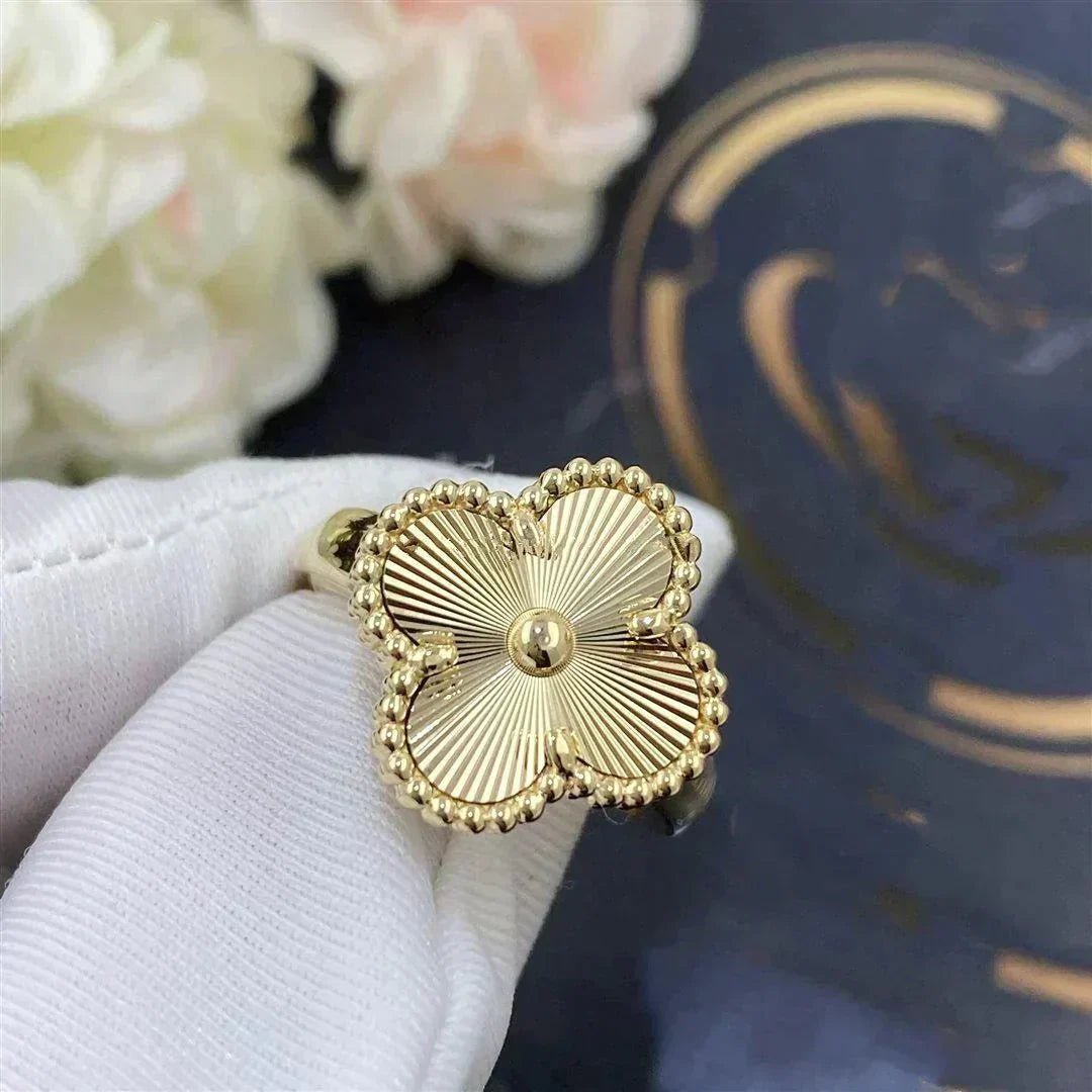 [Spark]CLOVER GOLD RING