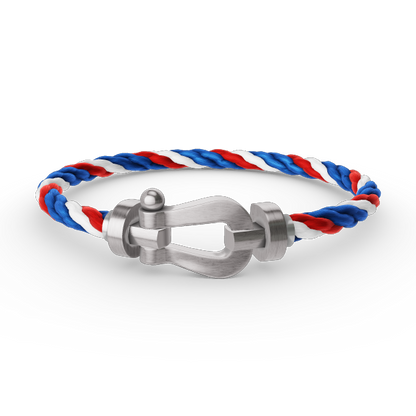 [Spark]FORCE LARGE HORSESHOE NO DIAMOND BRACELET SILVER